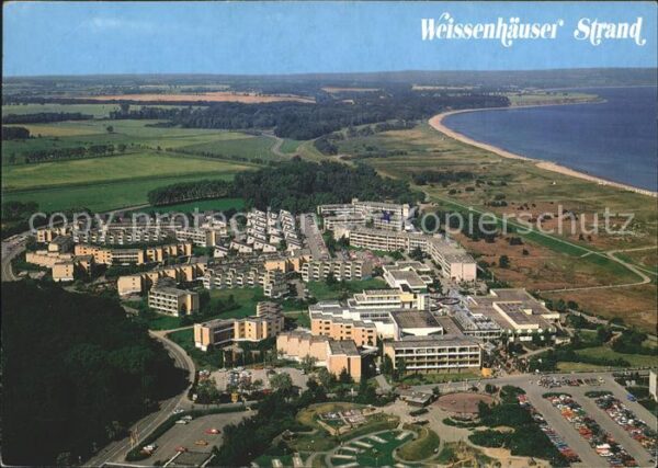 Weissenhaus Weissenhäuser Strand Fliegeraufnahme