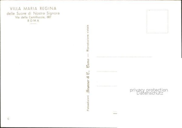Roma Rom Villa Maria Regina delle Suore di Nostr – Bild 2