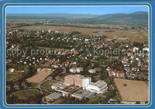 Bad Krozingen Thermalkurort Rehaklinik Fliegeraufnahm