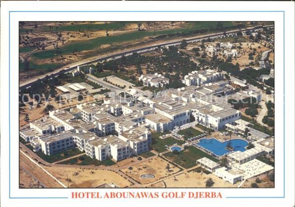 Djerba Hotel Abounawas Fliegeraufnahme
