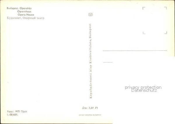 Budapest Operahaz Opernhaus – Bild 2