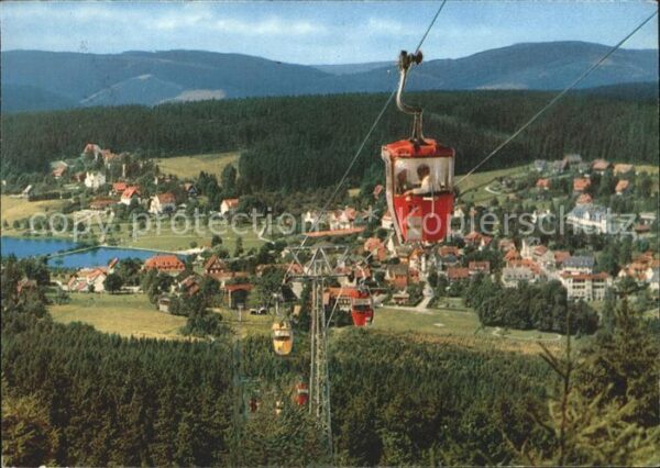 Bockswiese-Hahnenklee Harz Kabinenseilbahn zum Bocksberg