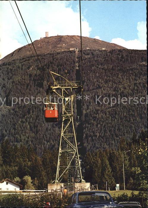 Igls Tirol Patschenkofelbahn Seilbahn