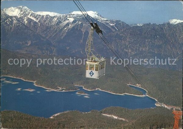 Eibsee Seilbahn Eibsee Zugspitzgipfel Alpenpan