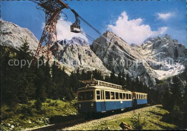 Bergbahn Bayerische Zugspitzbahnen gegen Zugspit