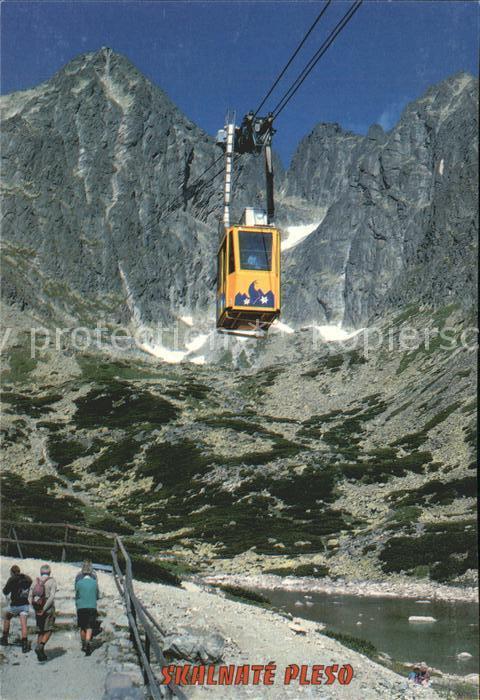 Tatranska Lomnica Skalnate Pleso Vysoke Tatry Seilbahn Ho