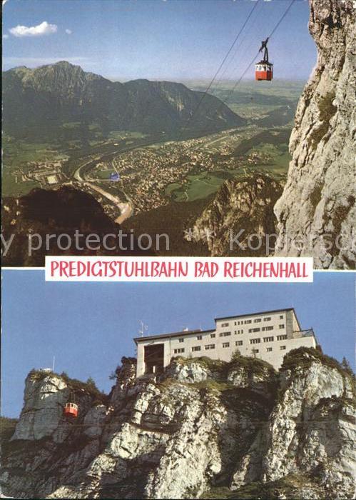 Bad Reichenhall Predigtstuhlbahn Seilbahn Bergstation T
