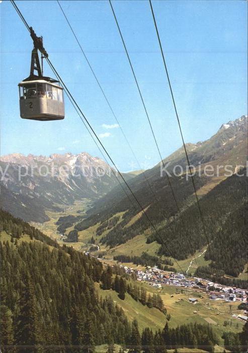 St Anton Arlberg Vallugabahn Bergbahn Sommerpanorama