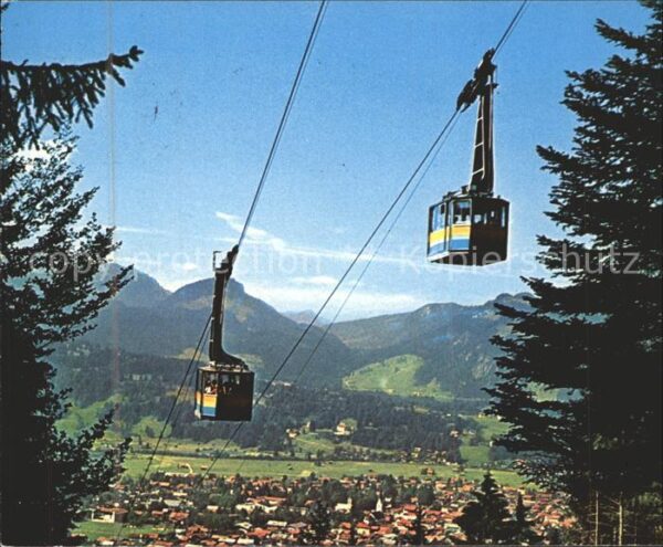 Oberstdorf Nebelhorn Grosskabinenseilbahn Bergbahn