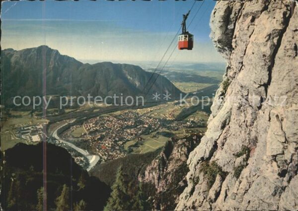 Bad Reichenhall Predigtstuhlbahn Seilbahn Talblick Somm