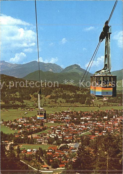 Oberstdorf Nebelhorn Grosskabinen Seilbahn Bergbah