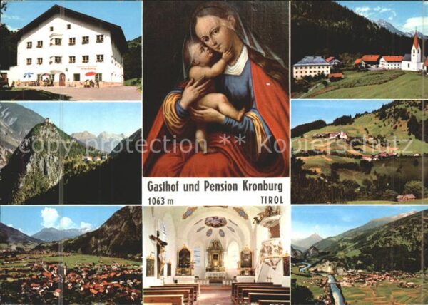 Kronburg Tirol Gasthof Pension Gnadenbild Wallfahrtski