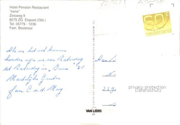 Elspeet Hotel Pension Restaurant Irene – Bild 2