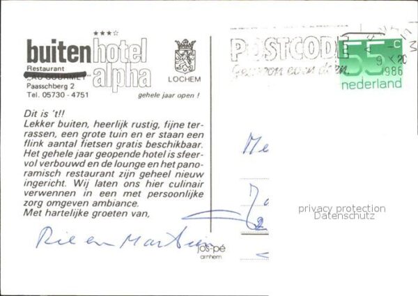 Lochem buiten Hotel Restaurant Alpha Garten Te – Bild 2