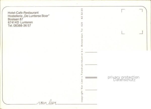 Lunteren Hotel Cafe Restaurant Hostellerie De Lu – Bild 2