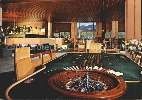 Bad Wiessee Spielcasino Spielsaal mit Bar Roulette