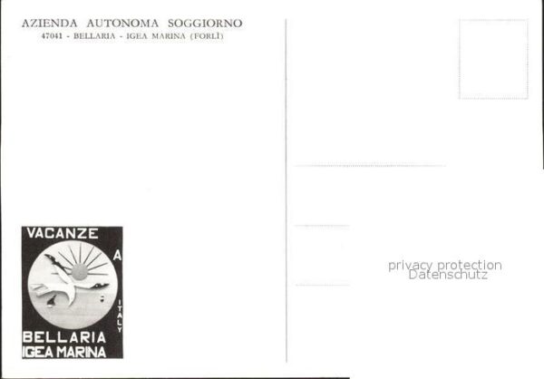 Bellaria Igea Marina Azienda Autonoma Soggiorno veduta aerea – Bild 2