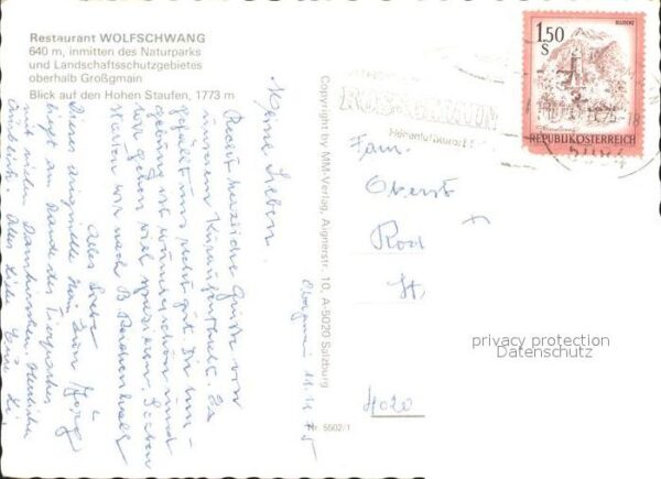 Gross-Gmain Restaurant Wolfschwang Blick auf den Ho – Bild 2