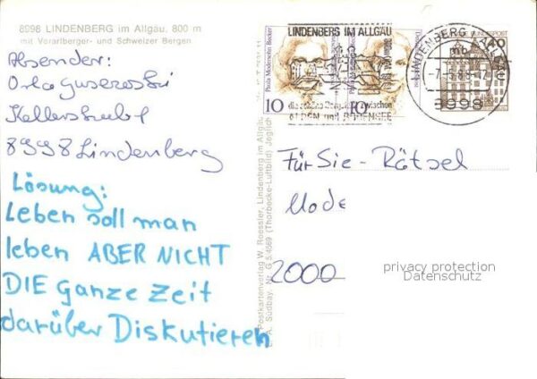 Lindenberg Allgaeu mit Vorarlberger und Schweizer Berge Be – Bild 2