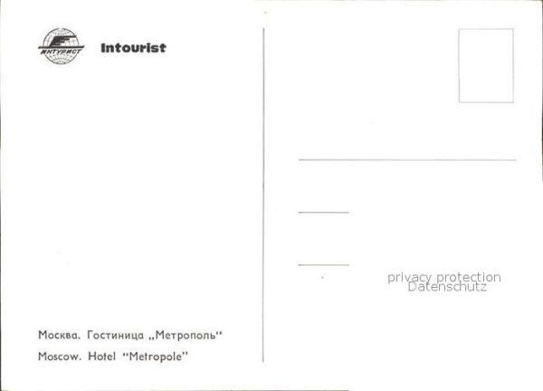 Moscow Moskva Hotel Metropole – Bild 2
