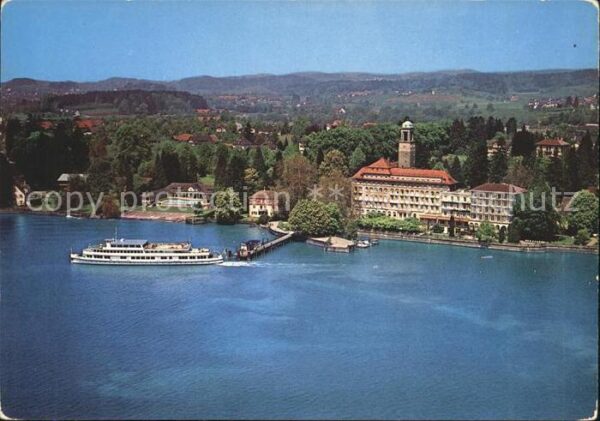 Bad Schachen Lindau Hotel Fähre Fliegeraufnahme