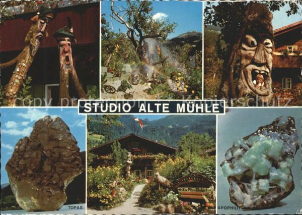 Mayrhofen Zillertal Studio Alte Mühle Ausstellung Mineralie