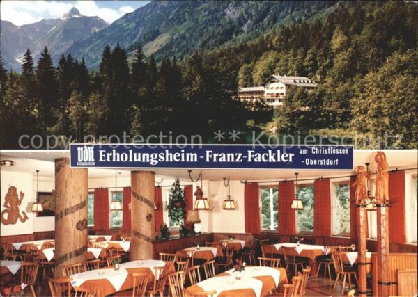 Oberstdorf Erholungsheim Franz Fackler Kurheim Res