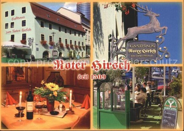 Jena Altdeutsches Gasthaus Roter Hirsch