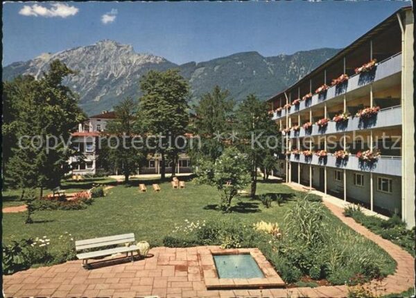 Bad Reichenhall Kurheim Trausnitz Sanatorium Alpenblick
