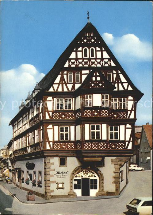 Miltenberg Main Hotel Riesen Ältestes Gasthaus Deutschl