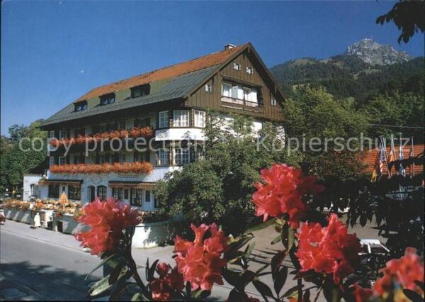 Bayrischzell Hotel Alpenrose Sommerblumen