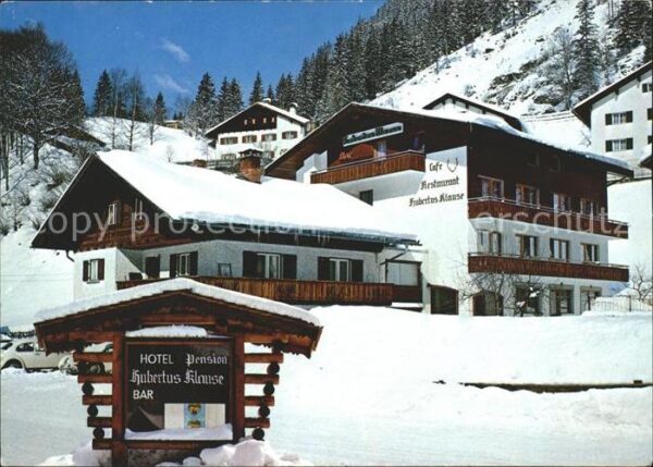 Partenen Vorarlberg Hotel Pension Hubertus Klause