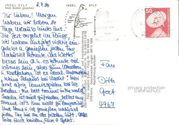 Insel Sylt Fliegeraufnahme – Bild 2