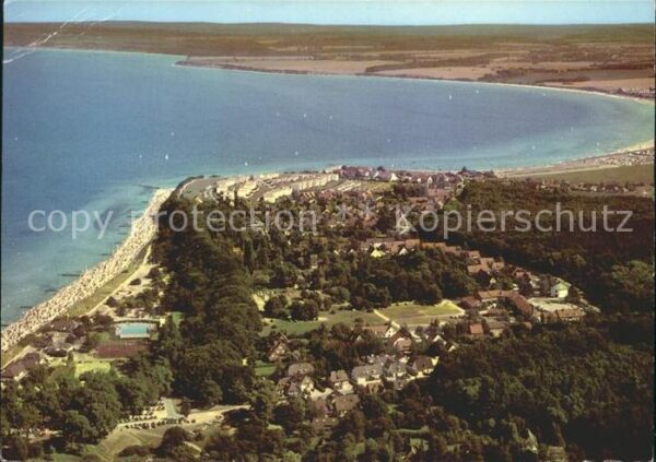 Hohwacht Ostsee Ostseebad Fliegeraufnahme