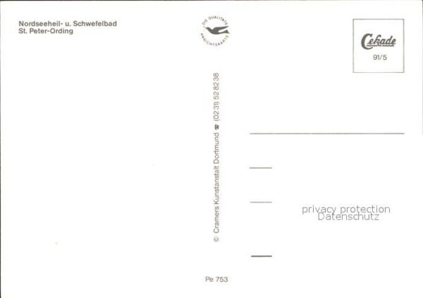 St Peter-Ording Fliegeraufnahme Nordseeheilbad Schwefel – Bild 2
