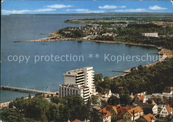 Timmendorfer Strand Ostseeheilbad Fliegeraufnahme