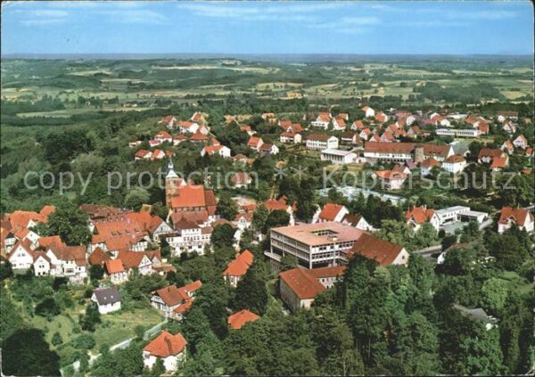 Tecklenburg Fliegeraufnahme Teutoburger Wald