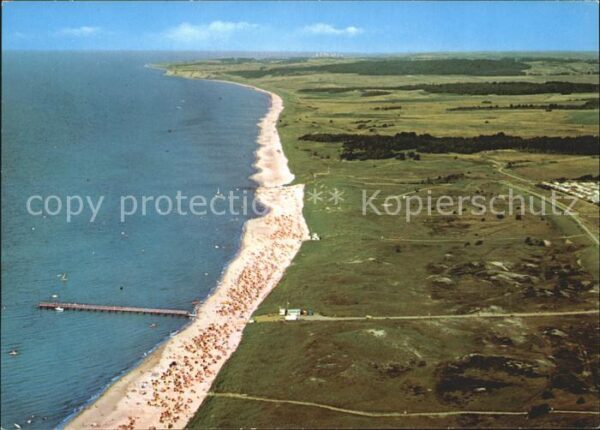 Weissenhaeuser Strand Hohwachter Bucht Ostseebad Fliegeraufna