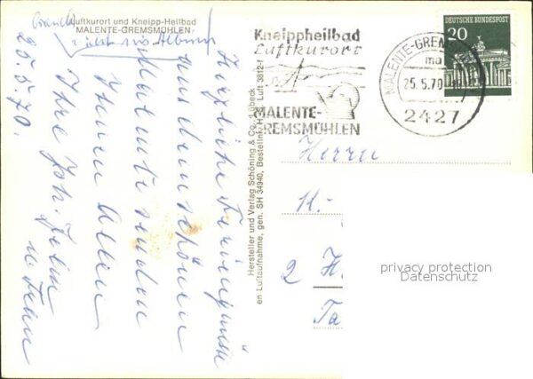 Gremsmuehlen Luftkurort Kneipp Heilbad Fliegeraufnah – Bild 2