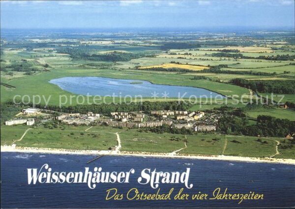 Weissenhaeuser Strand Ostseebad Fliegeraufnahme