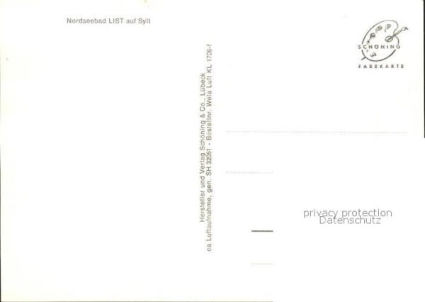 List Sylt Fliegeraufnahme Nordseebad – Bild 2