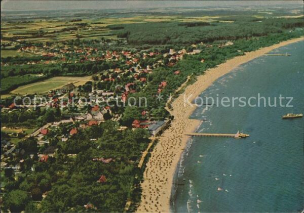 Timmendorfer Strand Ostseeheilbad Fliegeraufnahme