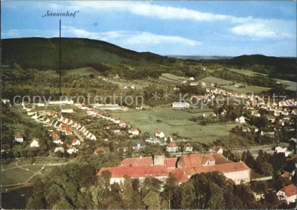 Bad Iburg Kneipp Sanatorium Sonnenhof Fliegeraufn