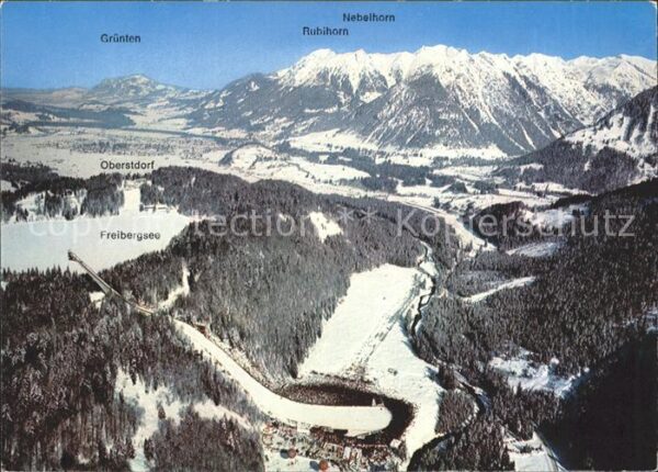 Oberstdorf Heini Klopfer Skiflugschanze Winterspor