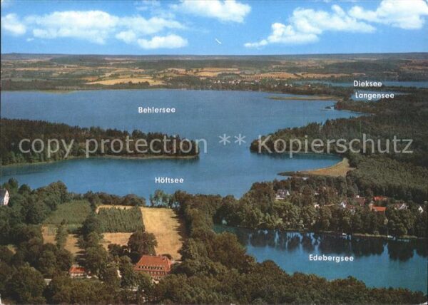 Ploen See Holsteinische Seenplatte Holsteinische