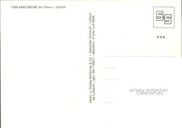 Karlsruhe Schloss Fliegeraufnahme – Bild 2
