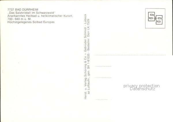 Bad Duerrheim Heilbad Kurort Solbad Fliegeraufnahme – Bild 2