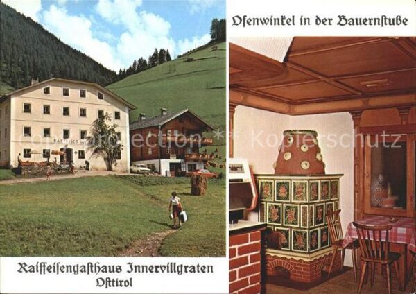 Innervillgraten Raiffeisengasthaus Ofenwinkel Bauernstu