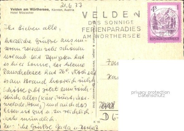 Velden Woerthersee Hotel Möslacher – Bild 2