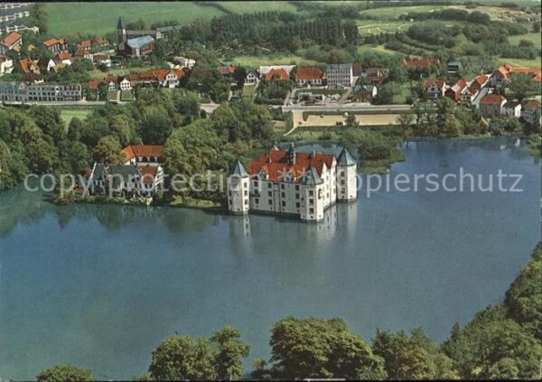 Gluecksburg Ostseebad Schloss Flensburger Förde Fliegeraufnah